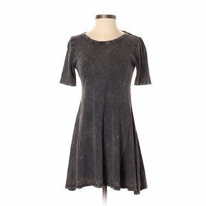 BillaBong Distressed Black Mini Dress